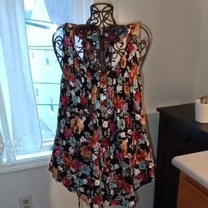 American Rag Multicolor Floral Tank Top